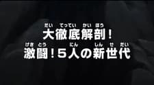 One Piece: Dai Tettei Kaibou! Gekitou! 5-nin no Shin Sedai